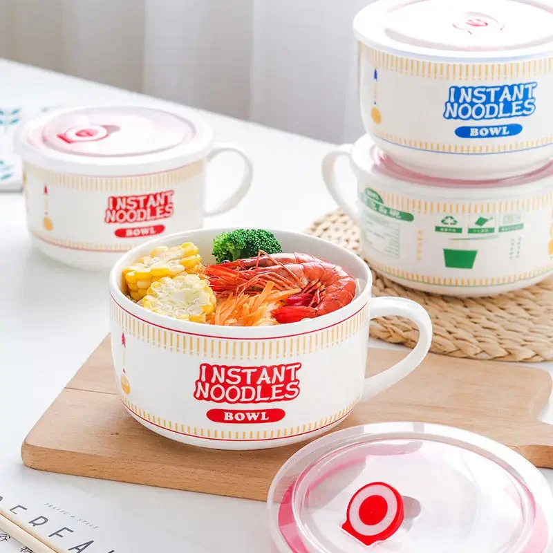 Matcha Bowl Chawan - Kreativität Deckel Keramik Instant Nudel Brei