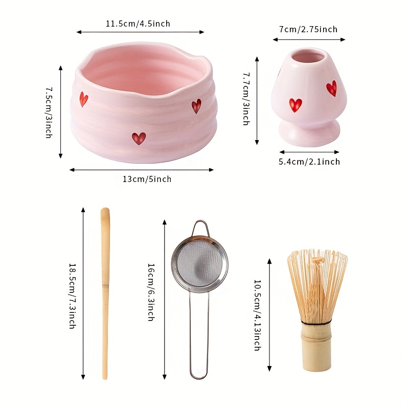 5-teiliges Matcha-Set aus Kera – Matcha Bowl Chawan Bewertung und Preis