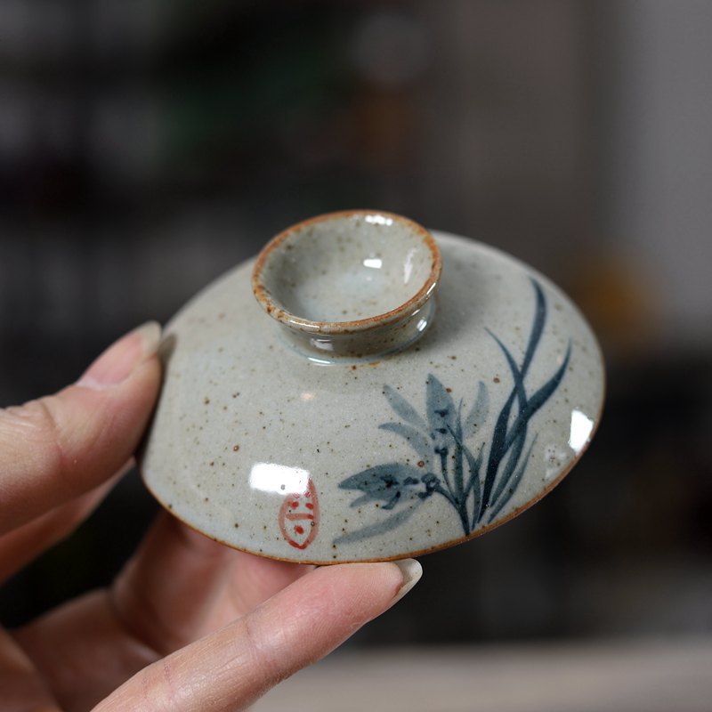 Handbemalte chinesische Sancai – Matcha Bowl Chawan Bewertung und Preis