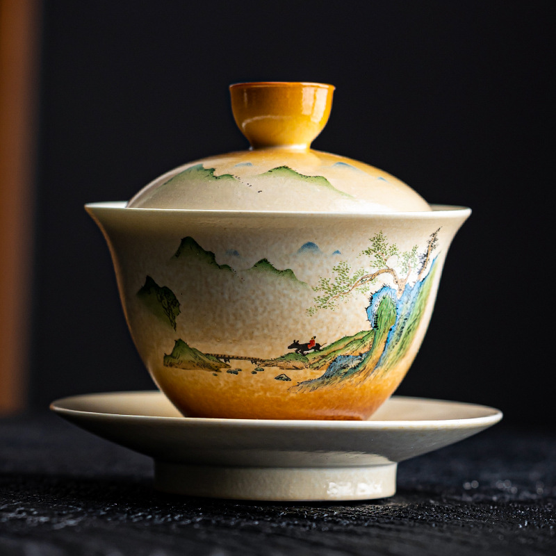 Gras und Holz Keramik Gaiwan,  – Matcha Bowl Chawan Bewertung und Preis