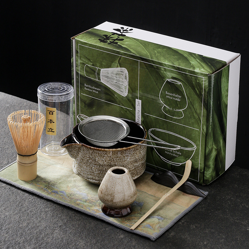 7 stücke 4 stücke Japanische M – Matcha Bowl Chawan Bewertung und Preis